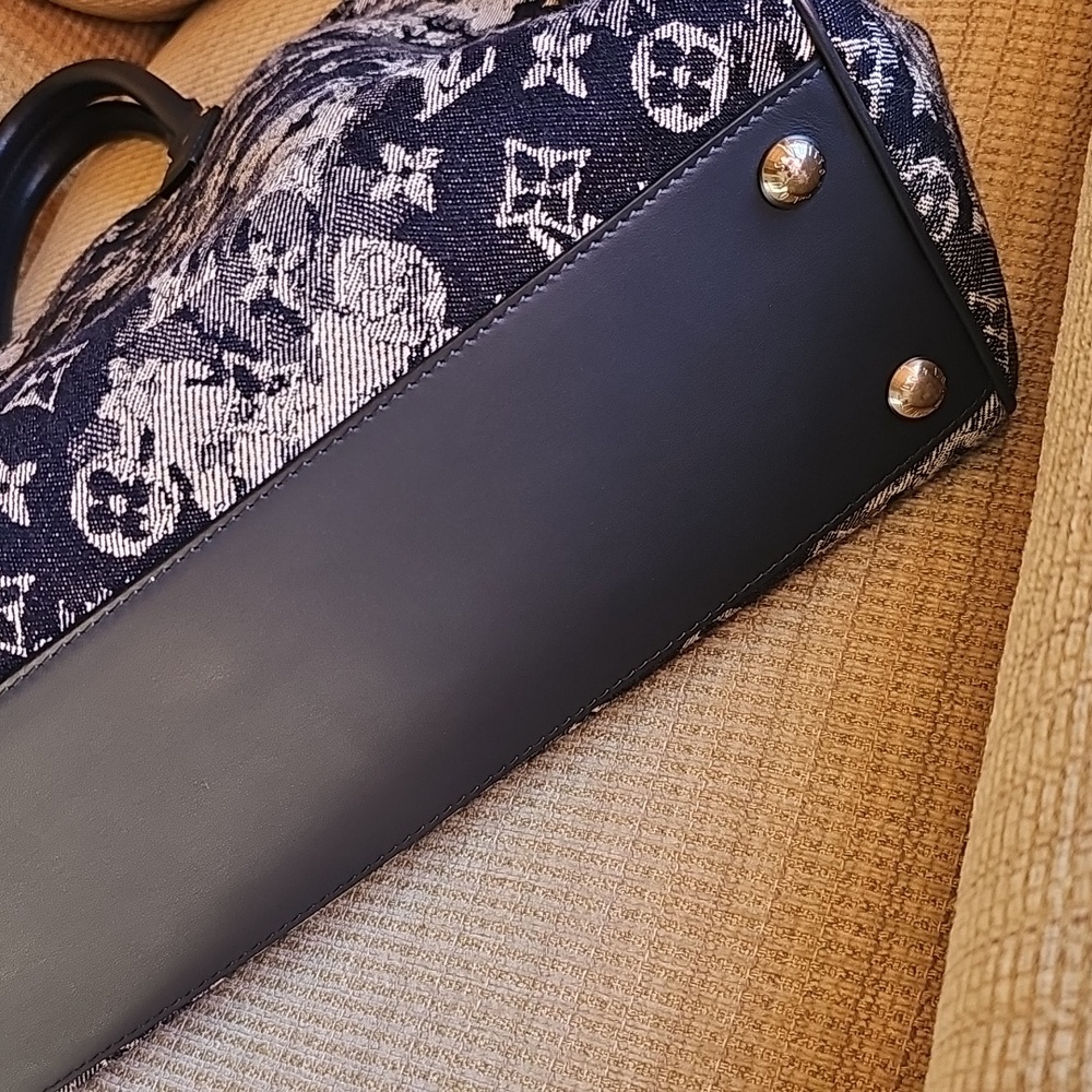 Louis VUITTON Tapestry SAC Large Onthego BAG EXCELLENT CONDITION - Picture 10 of 17